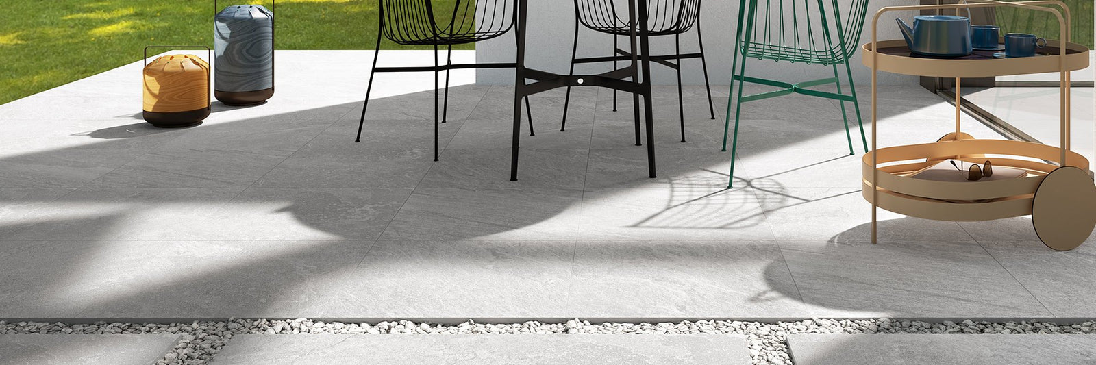 2cm keraaminen laatta terasseille sekä patioille