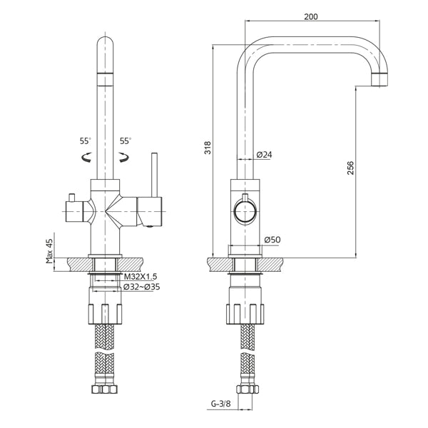 Keittiöhana Stand PKV