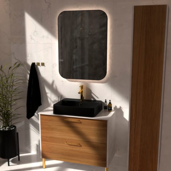 Valopeili Utu Nero 600x800x35mm