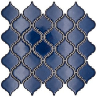 CLP 451 Florentiner Uni Kobaltblau Glossy Mosaic